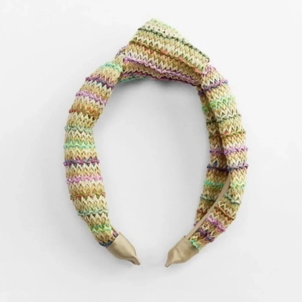 Zara NWT woven knotted headband